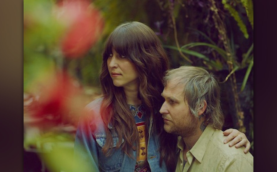 Aaron Coyes und Indra Dunis von Peaking Lights