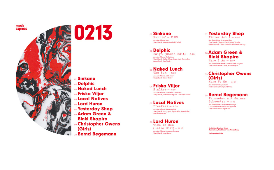 Unsere Beilage zur aktuellen Ausgaben: die Heft-CD.