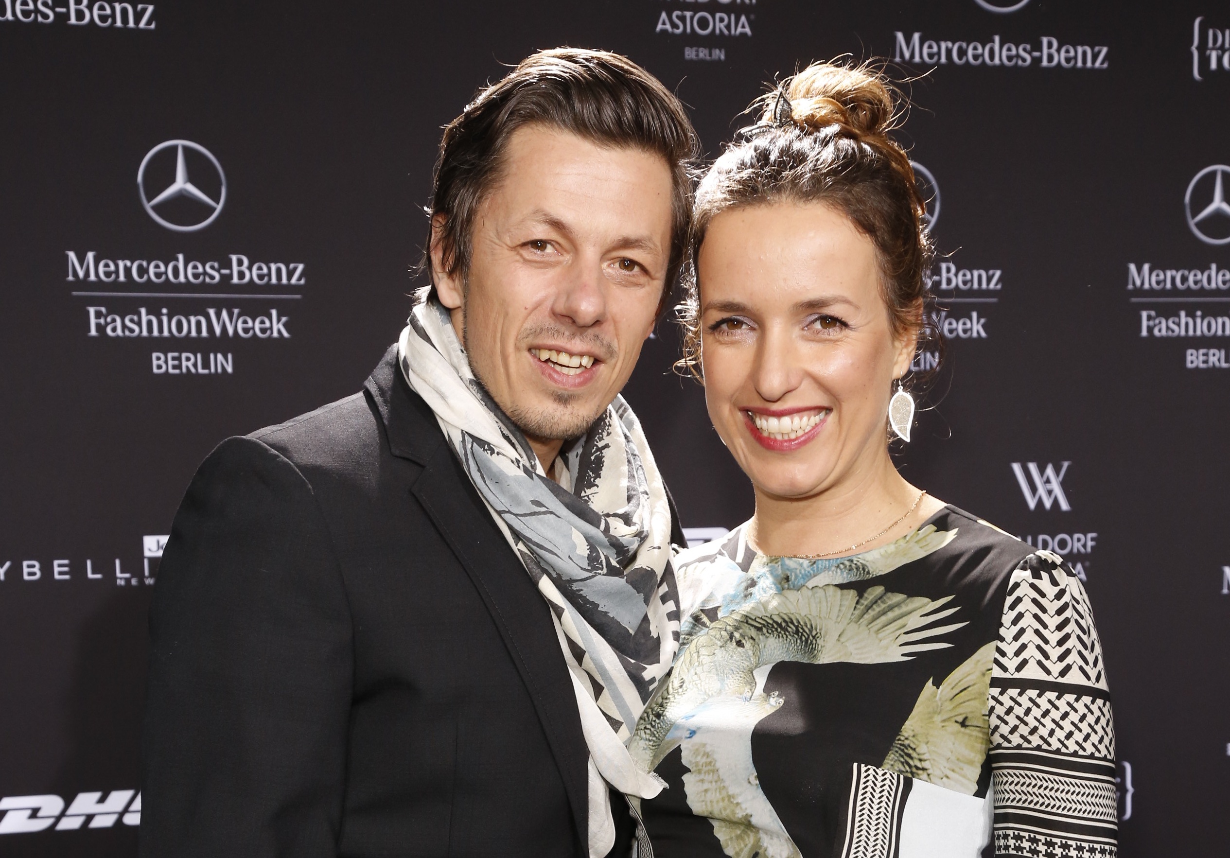 Michi Beck / Die Fantastischen Vier und Ehefrau Ulrike Beck
Mercedes-Benz Fashion Week Berlin Autumn/Winter 2013 in Berlin...