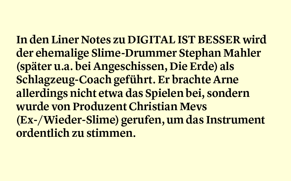 Faktum 16: Schlagzeug-Stimmung