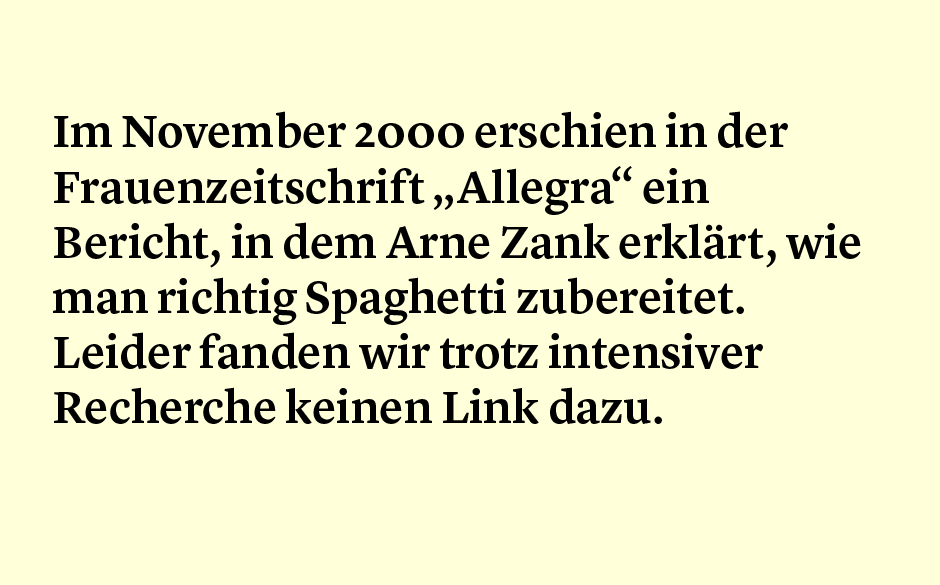 Faktum 38: Kochen mit Arne Zank