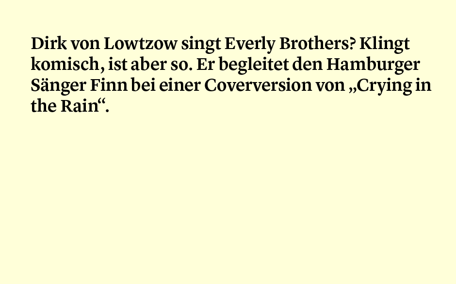 Faktum 41: von Lotzow und die Everly Brothers