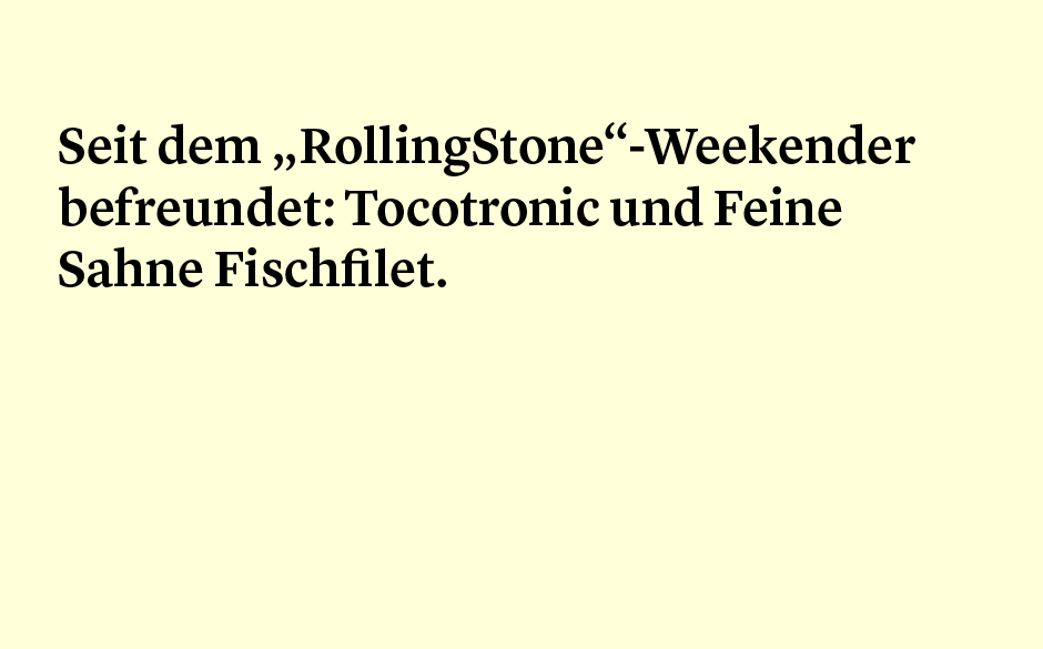 Faktum 50: Feine Sahne Fischfilet und Tocotronic