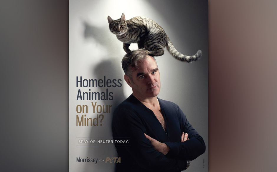 Singer Morrissey fronting the animal rights campaigners latest campaign-1156516.jpg