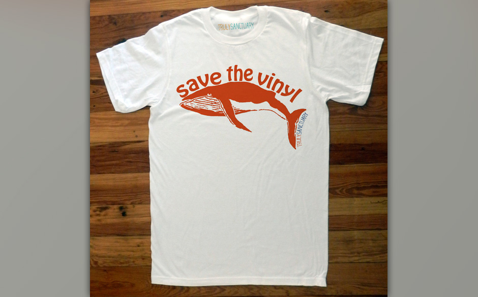 Schöne Botschaft: Die Wale können warten. Gerettet werden muss schließlich auch die Schallplatte, der schönste aller T...