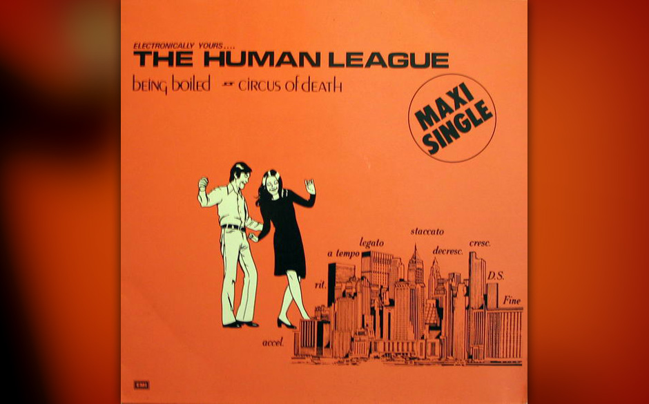 2. The Human League - „Being Boiled“ (1978)
Von Wikipedia als einer der ersten im UK produzierten Electro-Pop-Stücke ...