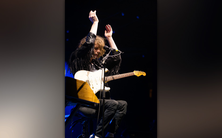 Mystery Jets waren die Vorband