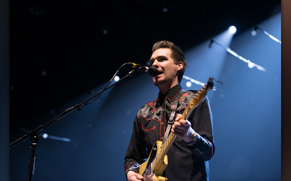 Mystery Jets waren die Vorband