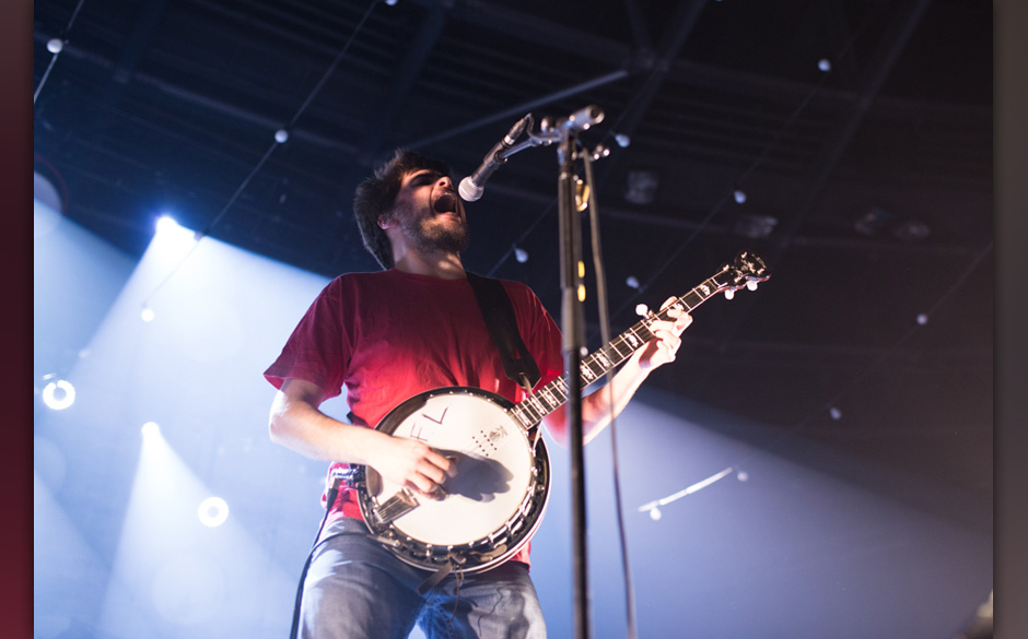Mumford & Sons im Berliner Velodrom