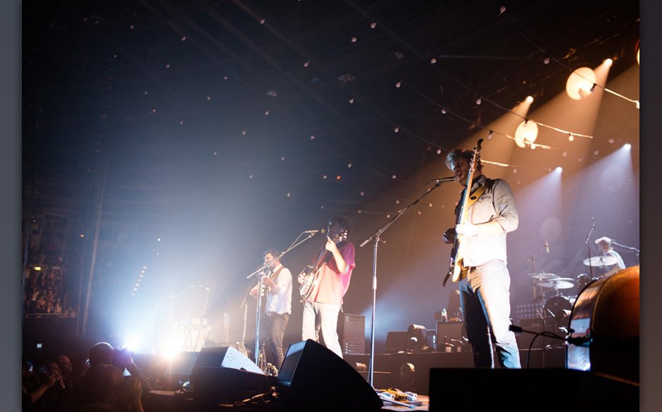 Mumford & Sons im Berliner Velodrom