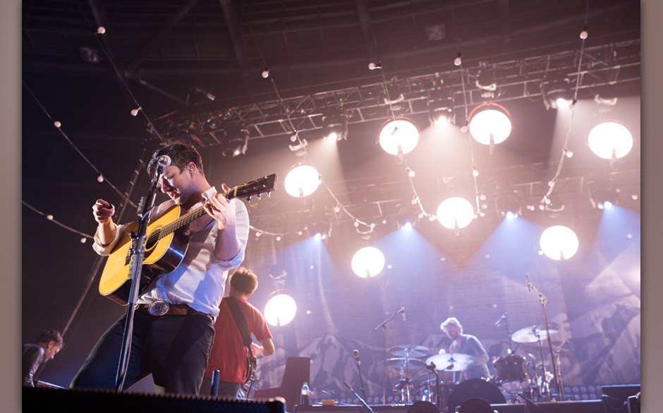 Mumford & Sons im Berliner Velodrom