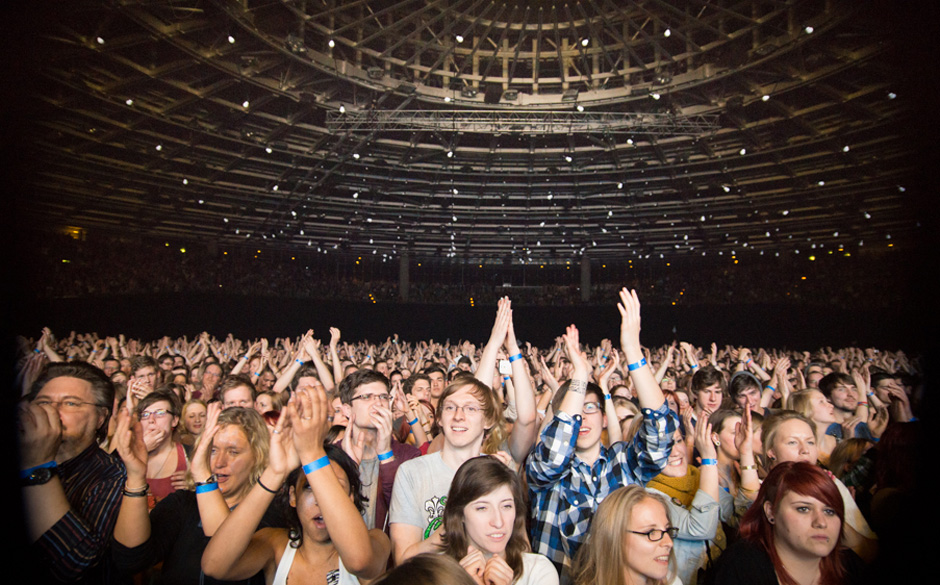Mumford & Sons im Berliner Velodrom