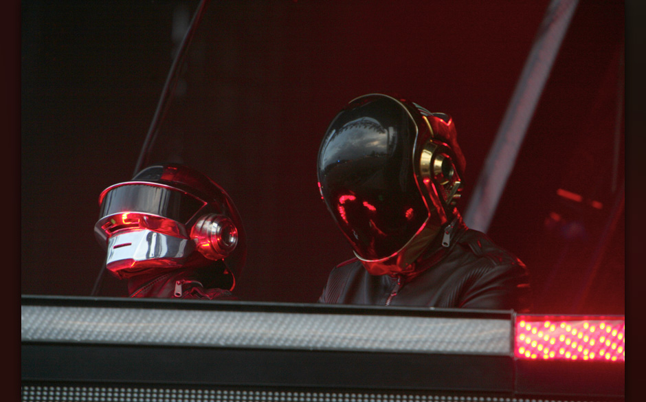 Daft Punk beim O2 Wireless Festival im Londoner Hyde Park am 16. Juni 2007