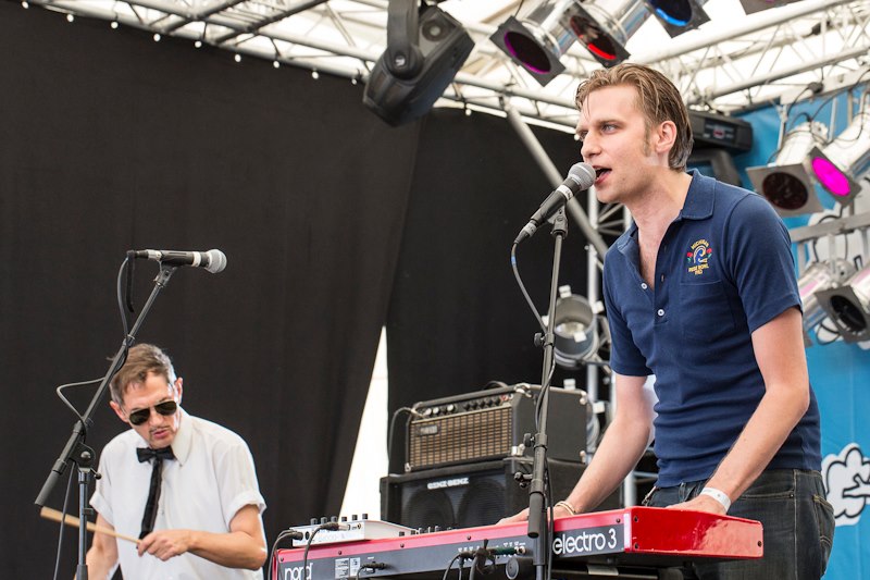 Jens Friebe auf dem BootBooHook 2012