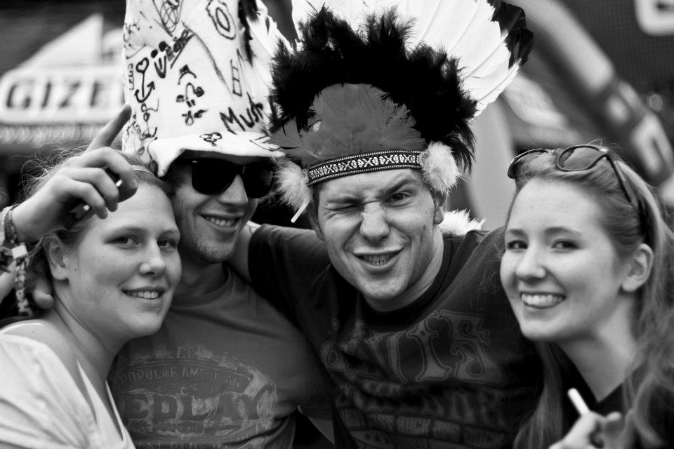 Indianer bei Omas Teich