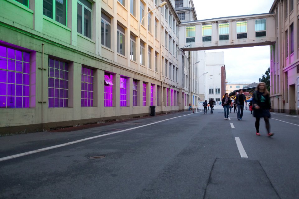 Industrielles Ambiente beim Phono Pop