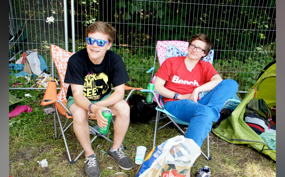 Campingplatz chillen