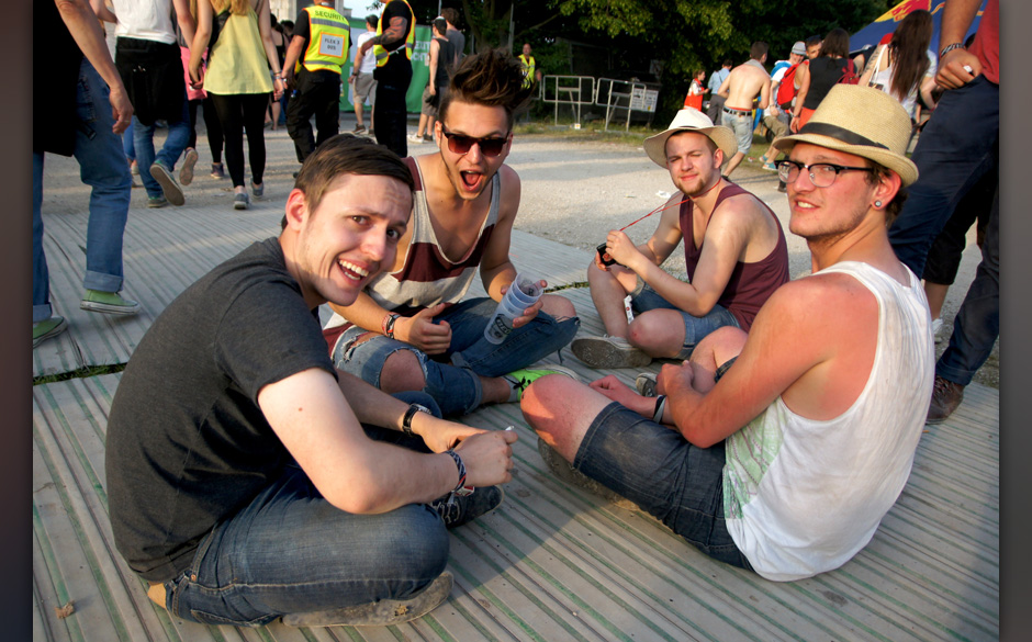 Sonnenbrand und gute Laune