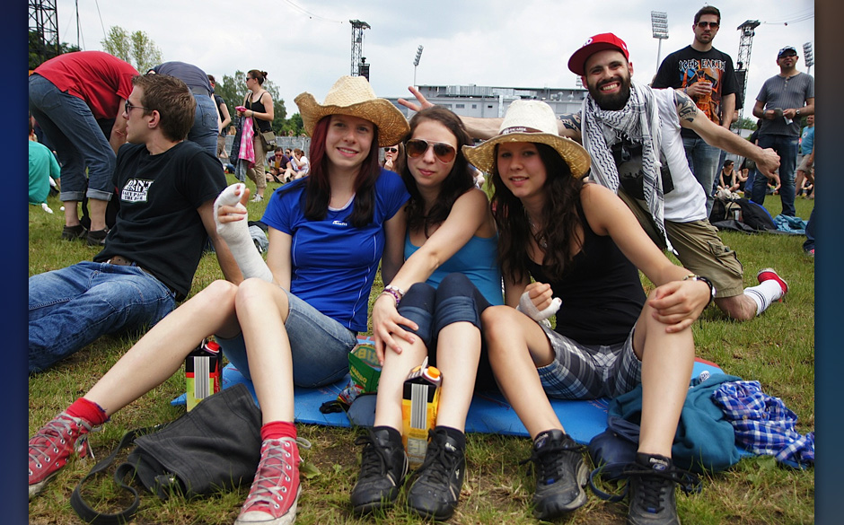 Hüte gegen die Sonne