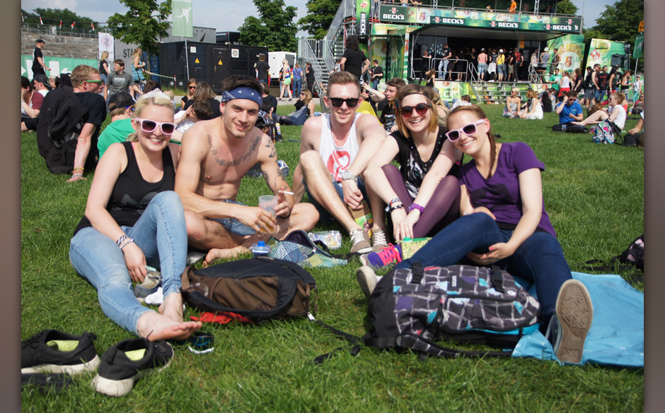 Gute Laune in der Sonne