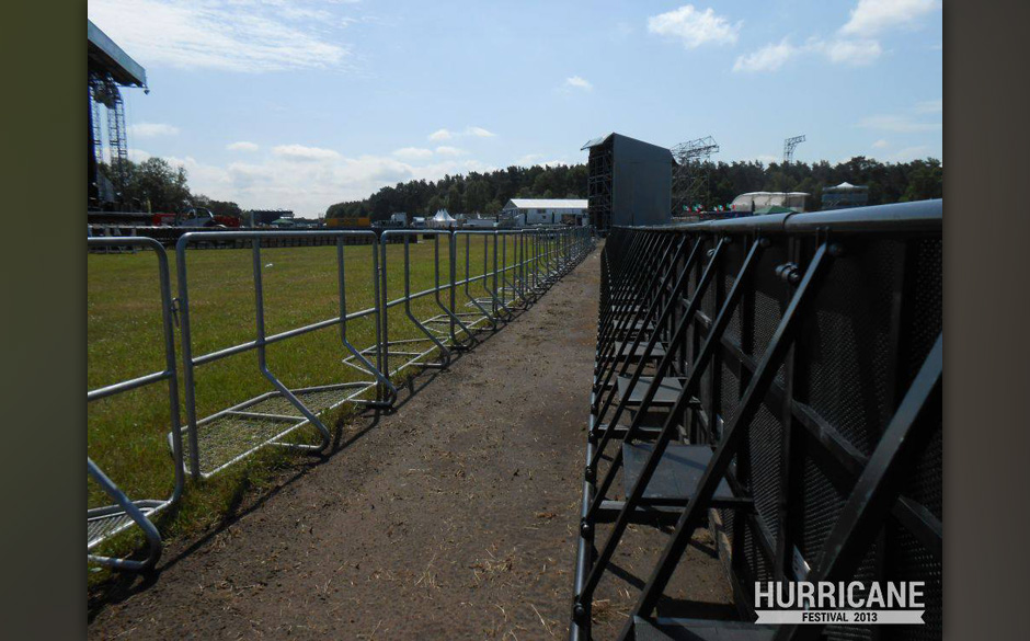 Aufbau beim Hurricane