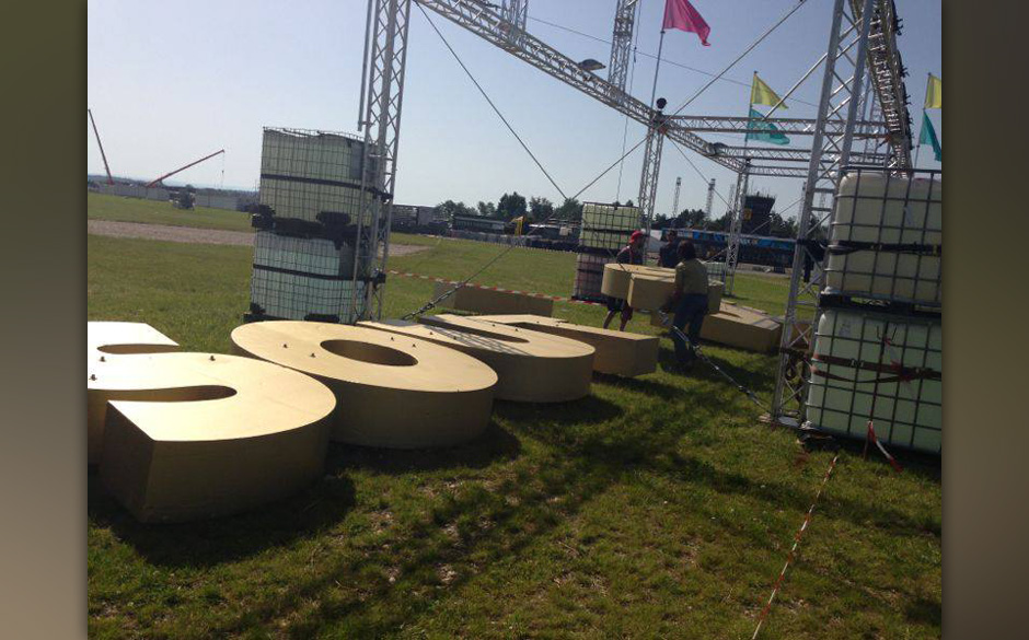 Southside 2013: die Bilder vom Aufbau