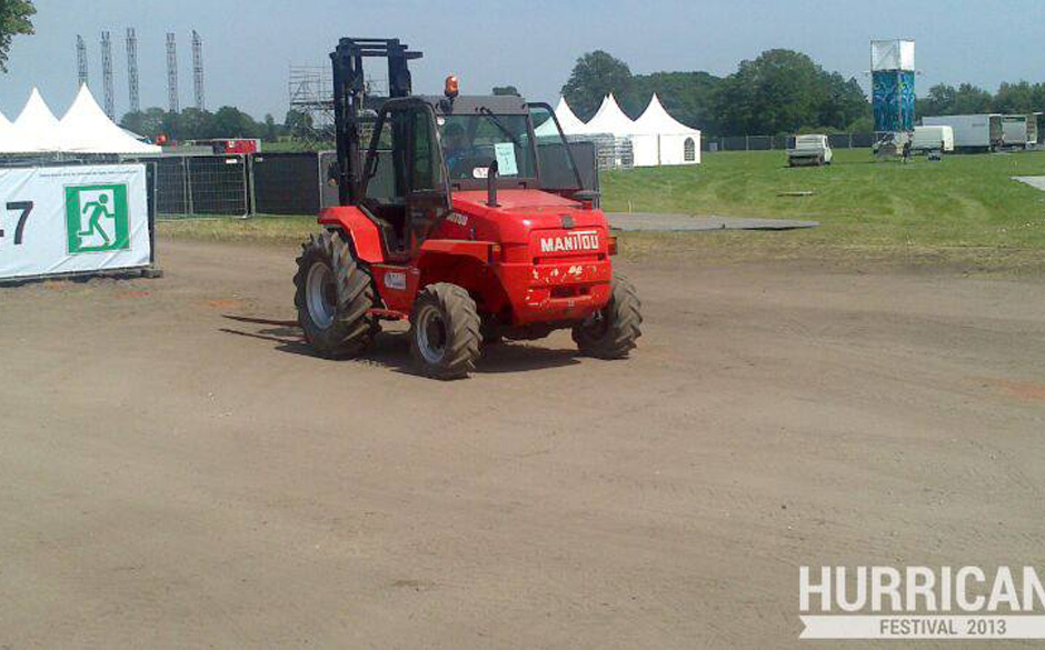 Aufbau beim Hurricane