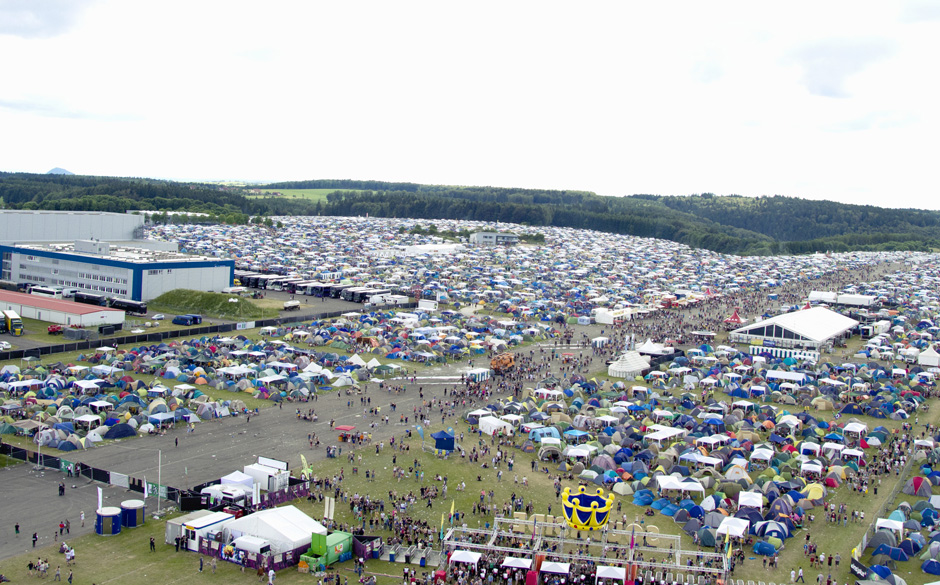 Die Fans vom Southside 2013