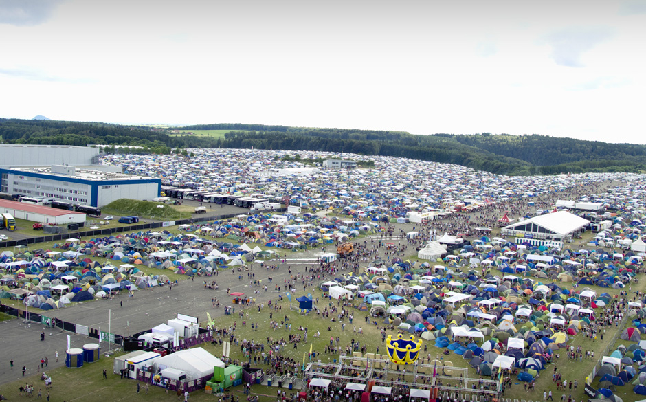 Die Fans vom Southside 2013