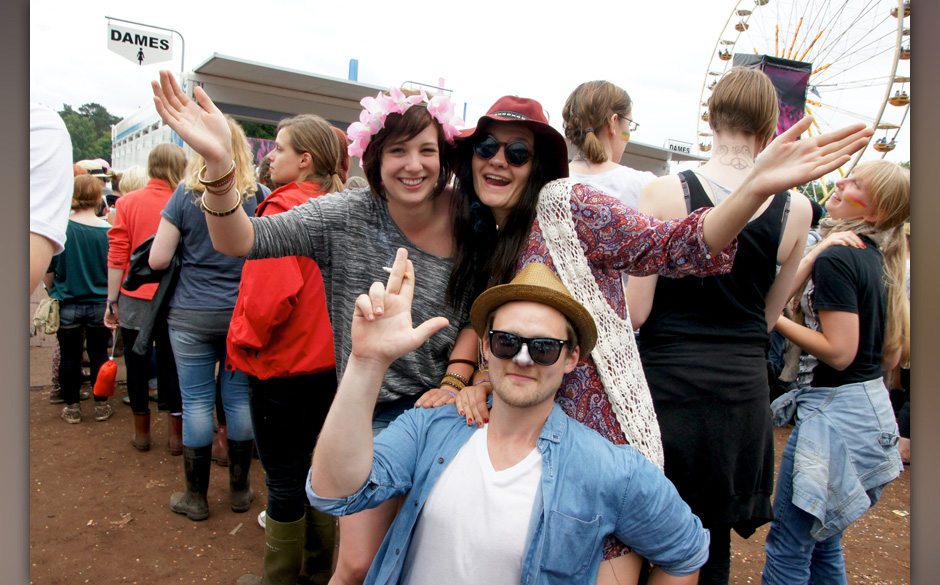 Die Fans am Hurricane-Samstag