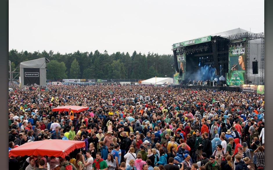 Die Fans am Hurricane-Samstag