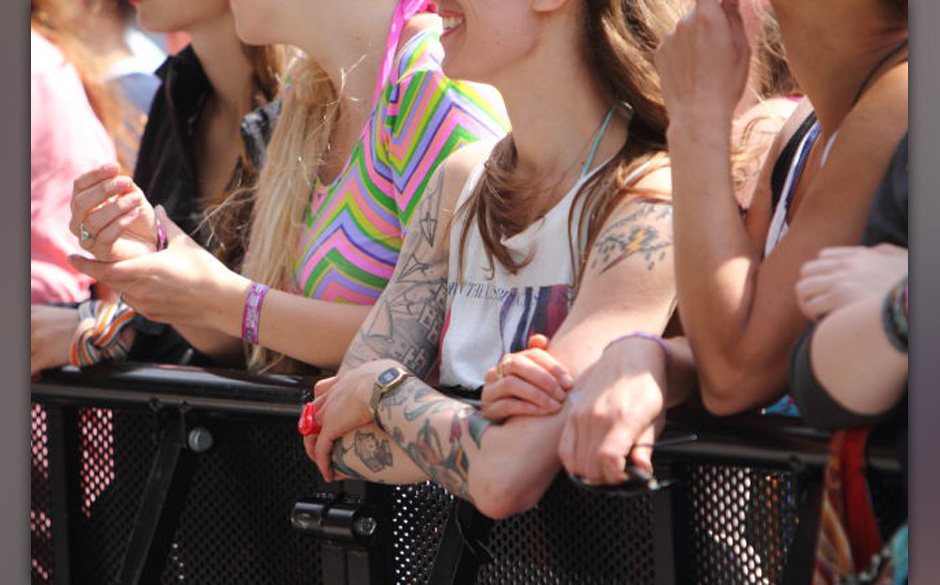 Die Fans am Hurricane-Samstag