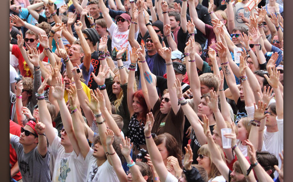 Die Fans am Hurricane-Samstag
