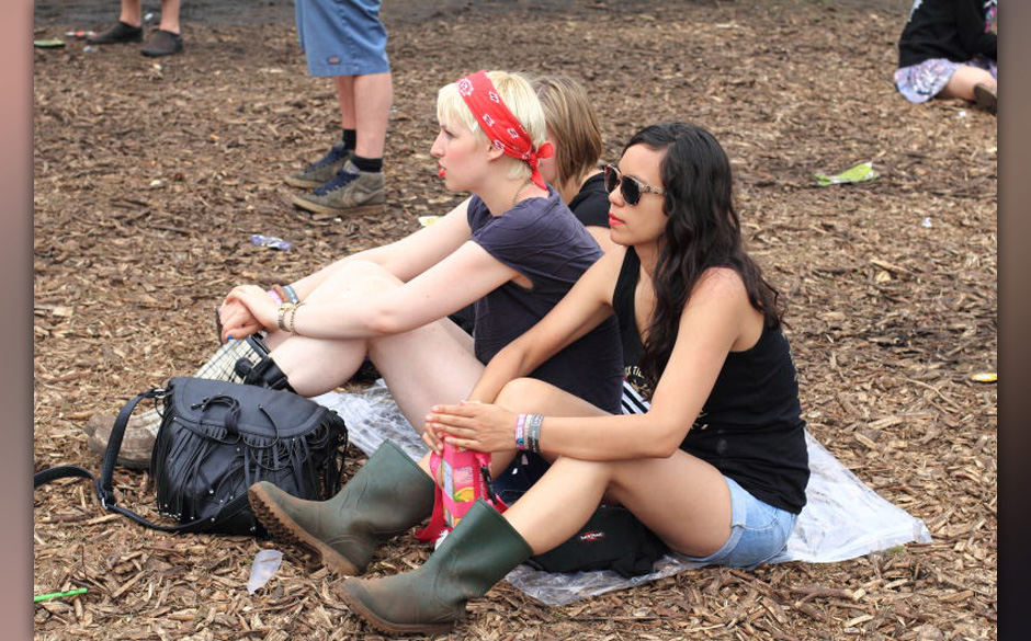 Die Fans am Hurricane-Samstag