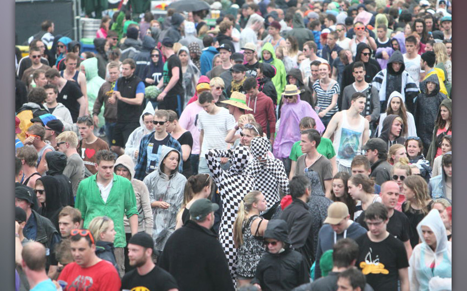 Die Fans am Hurricane-Samstag