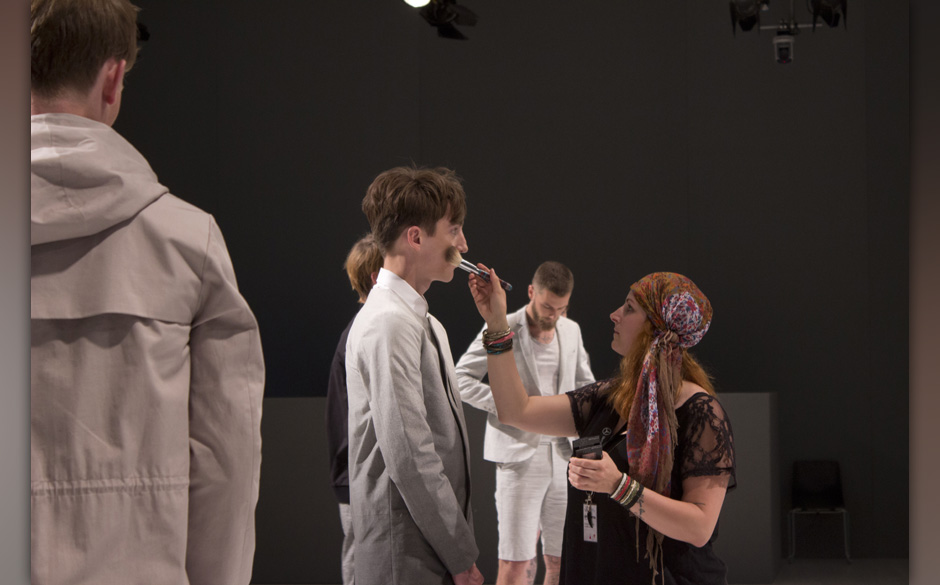 Und noch etwas Puder...