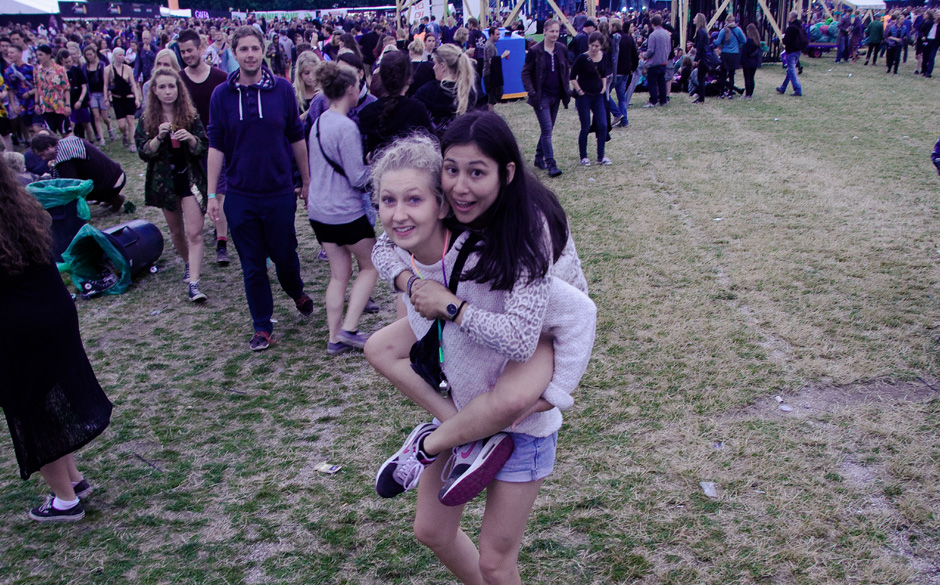 Fans beim Roskilde Festival 2013