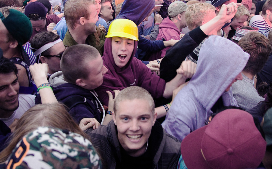 Fans beim Roskilde Festival 2013