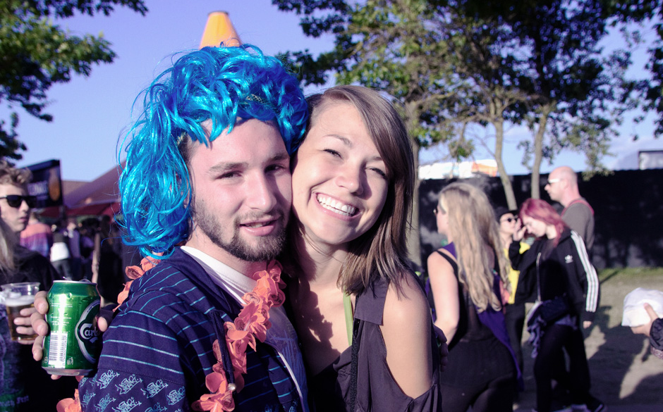 Fans beim Roskilde Festival 2013