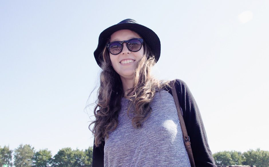 Festival-Besucher am Samstag