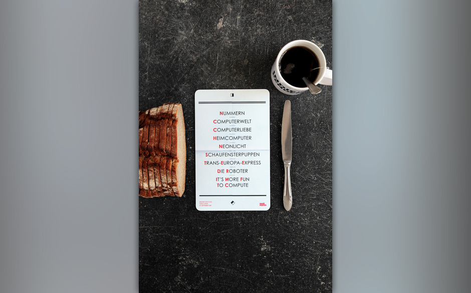 Kraftwerk: Frühstücksbrettchen