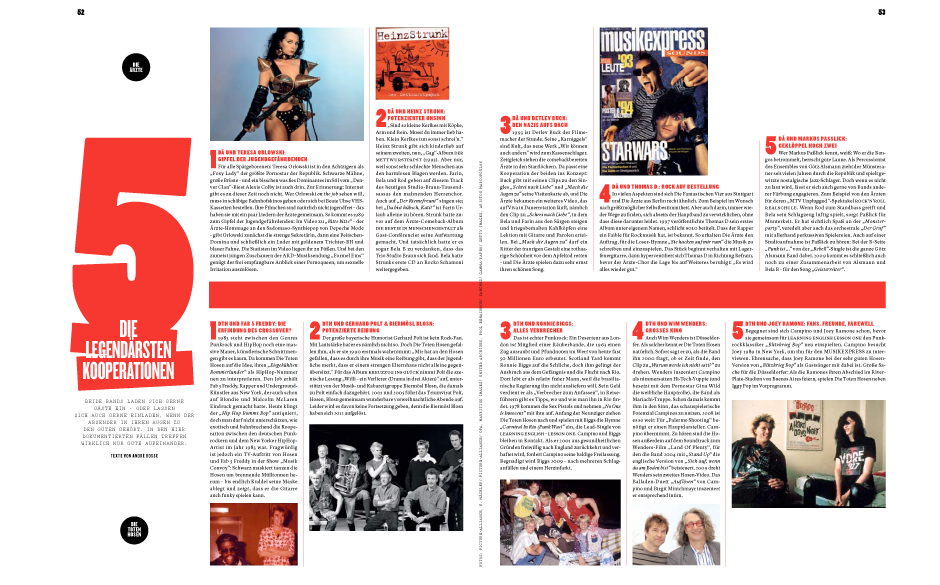 Auszug aus unserem Sonderheft "Die Ärzte vs. Die Toten Hosen"