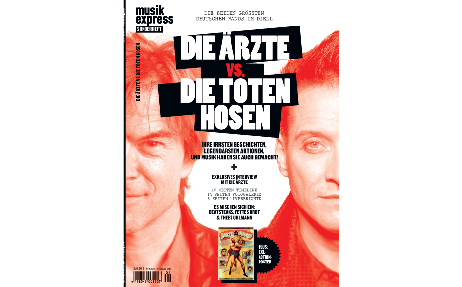 ME-Sonderheft: Die Ärzte vs. Die Toten Hosen - ab dem 25. Juli 2013 am Kiosk.