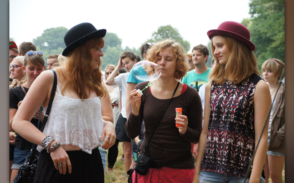 Publikum beim Appletree Garden Festival 2013