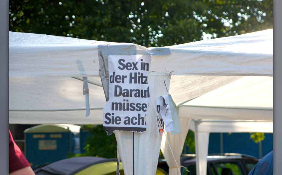 Zeltplatz-Weisheiten