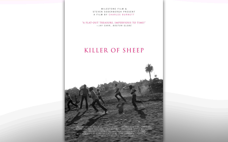 2007er Filmposter zu CHARLES BURNETTs KILLER OF SHEEP von 1979.