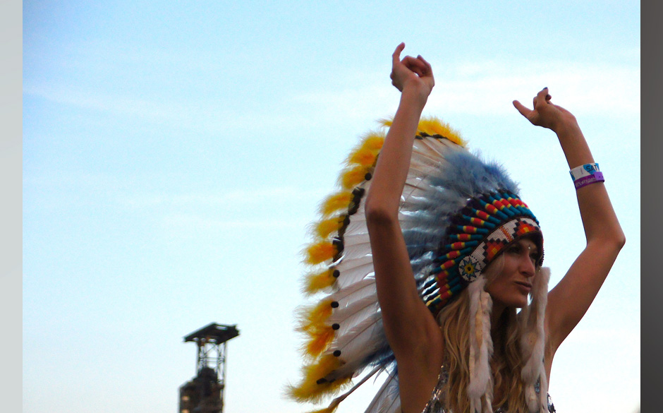 Rock'n'Roll-Indianer bei Rock im Park
