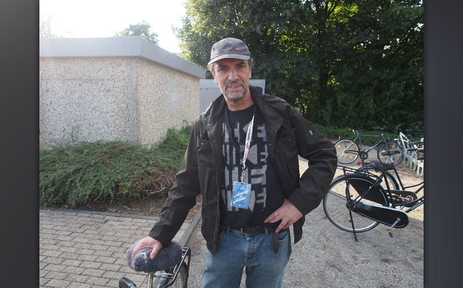 Klaus Fiehe beim Haldern Pop 2013