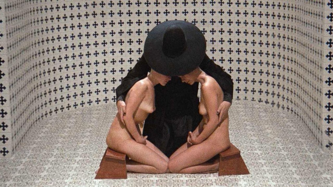 Das Motiv, aus dem das einst umstrittene Filmplakat zu „Montana Sacra“ entstand. Alejandro Jodorowskys psychedelisches...