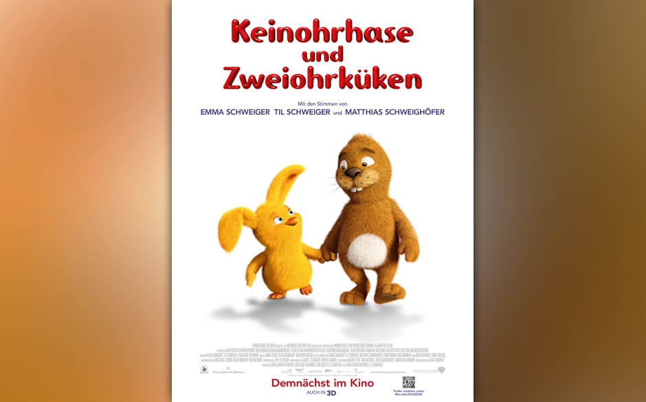 Ab dem 26.9. im Kino: Zweiohrküken und Keinohhase.